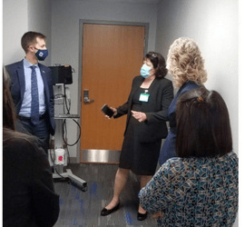 Congressman Auchincloss visits Manet Taunton