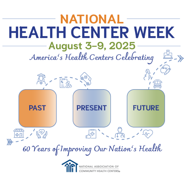 National Health Center Week, August 3-9, 2025