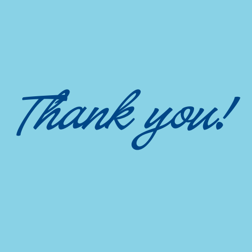 Thank you