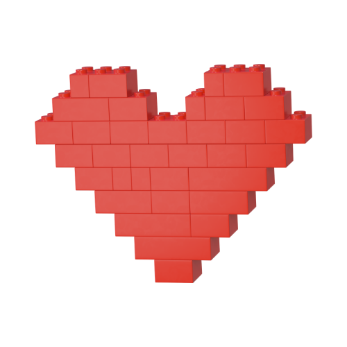Heart lego