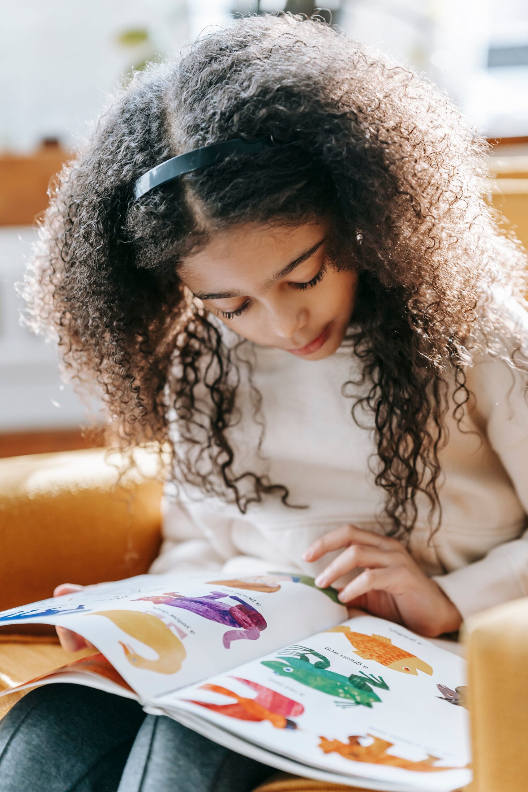 child reading