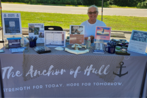 The Anchor of Hull booth